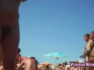 voyeur, praia, ao ar livre