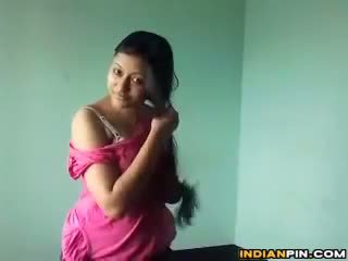 Indiai ex barátnő does egy striptease
