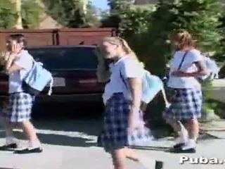 School Girls a cock After School