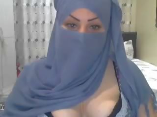 Maganda hijabi babae webcam ipakita, Libre pornograpya 1f