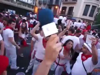 San Fermin Fuck in Pamplona