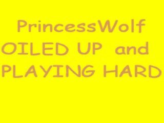 Princesswolf Oiled Masturbation 2161