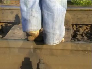 Trágár láb videó
