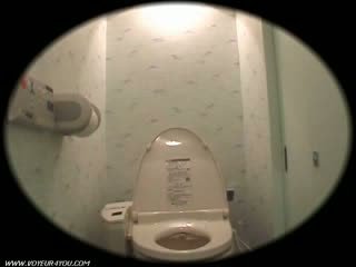 Girl Dorm Toilet Onanism