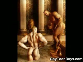 3d muscled homo males!