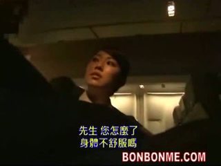 nhật bản, blowjob, stewardess