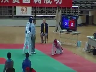 Taekwondo bust ends the taistelu, vapaa taistelu xxx porno video- f6