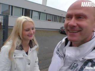 Deutschlandreport - Mia Bitch Mature German Slut Gets Her Wet Pussy Fucked by Her Neighbour