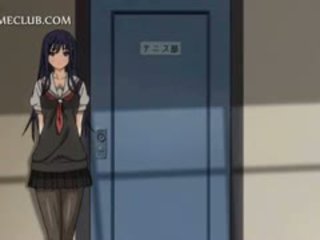 Excited Anime Blonde Fucked Hard From Back Squirts Loads