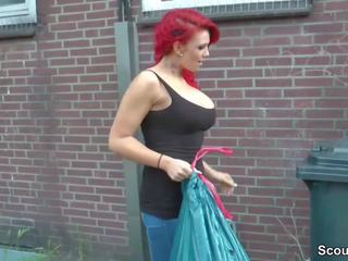 German Redhead Teen Lexy Seduce to Fuck Outdoor by...