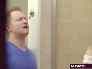 mother fucking in washroom youthful b