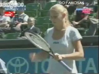 Jelena dokic oops downblouse güzel