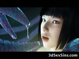 Creepy creatures γαμώ 3d babes!