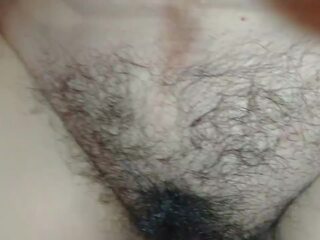 Big Hairy and Mature Pussy Licking a Wonderful Pussy