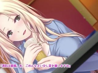 [hentaigame.tokyo] sebuah cantik gadis plays tangan, kaki, mengisap penis dan raw seks