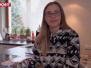 Letsdoeit - Nerdy Teen Loves Masturbating in Front of Camera