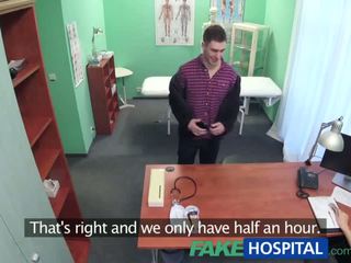 Fakehospital сексуальна медсестра wants a quick ебать