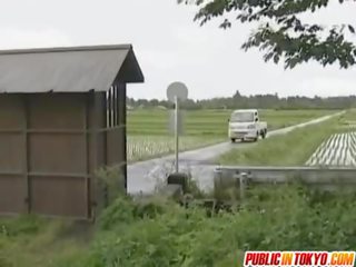 Jepang mom aku wis dhemen jancok is fucked on a truck