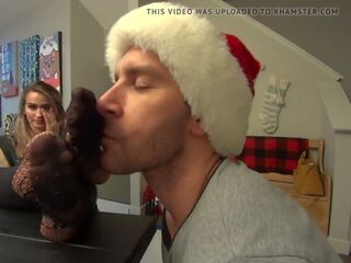 Mrs. clause has beliau incredible nylon soles licked hd preview