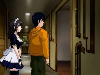 Anime takarítónő seducing neki főnök