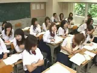 Japonská třída škubání a zkurvenej v školní t video